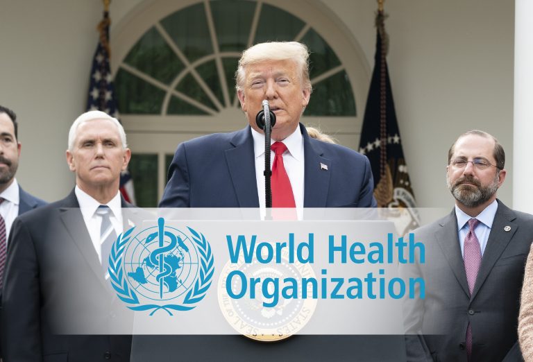 Coronavirus : Donald Trump menace l’OMS